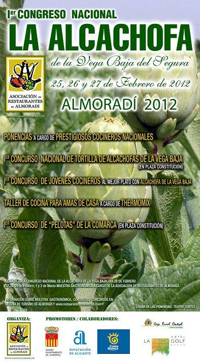 Folleto I Congreso Nacional Alcachofa Vega Baja I Congreso Nacional Alcachofa Vega Baja